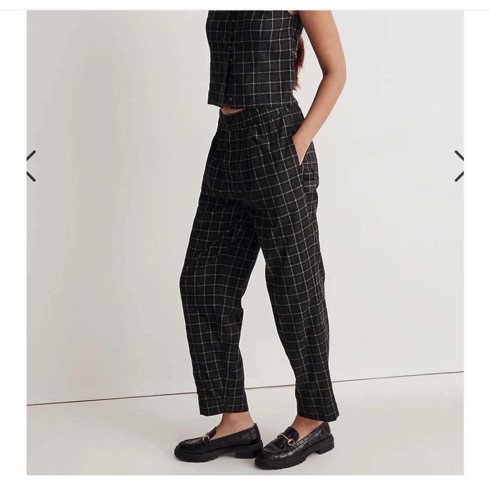 Madewell PETITE corduroy pull-on tapered pants